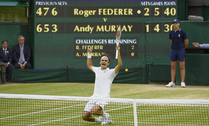 28 TENNIS - WIMBLEDON DE STANDAARD Met zijn zevende Wimbledonwinst evenaart Roger Federer het record van Pete Sampras. Het klopt dat Wimbledon altijd iets speciaal is geweest voor mij.