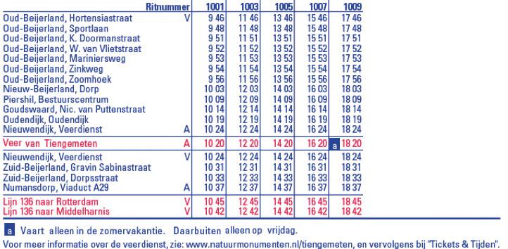 Buurtbus 711 Oud-Beijerland Numansdorp