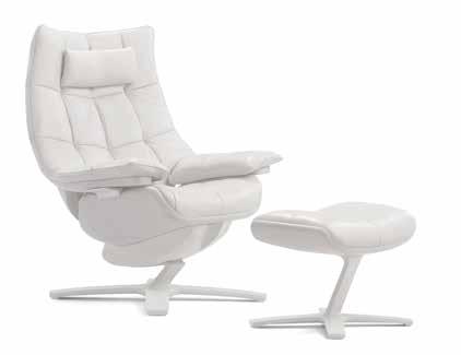 Ook in modulaire uitvoeringen met of zonder elektrisch of handmatig relaxmechanisme: iedere zitplaats is uitgerust met het Soft Touch-mechanisme, een eenvoudige aanraking activeert de relaxfunctie.