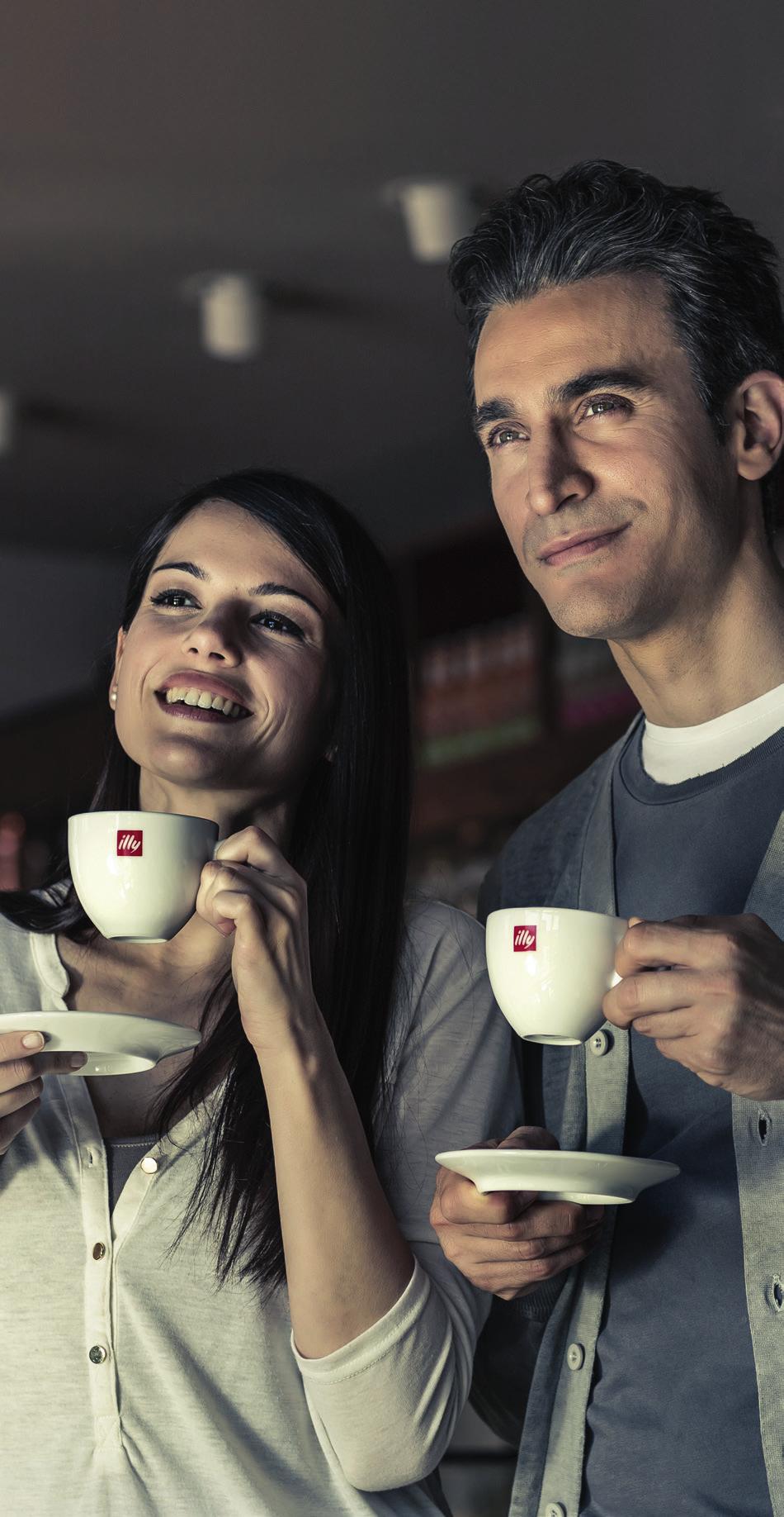 KUNST EN DESIGN Voor illycaffè is het zoeken naar schoonheid geen bijkomend feit, maar