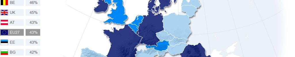 SPECIALE EUROBAROMETER DE EUROPEANEN EN DE CRISIS A) Verschillen tussen de lidstaten Zoals te zien in onderstaande tabel