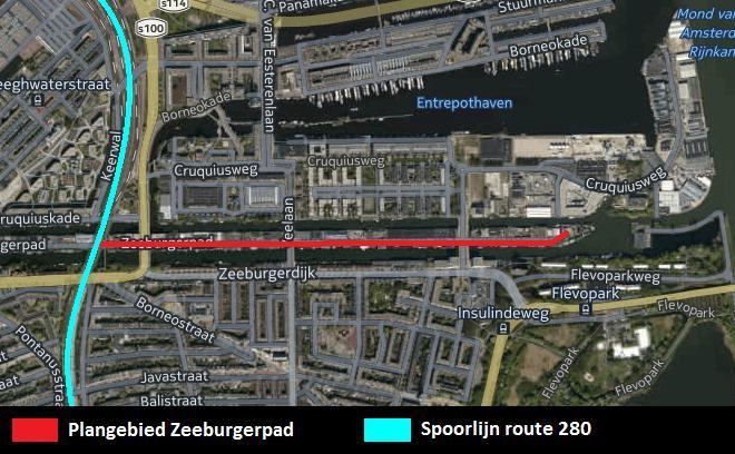2. AANLEIDING Gemeente Amsterdam is bezig met een flexibel bestemmingsplan voor het Zeeburgerpad in Amsterdam- Oost. Men is van plan hier een woon-/werkgebied van te maken.