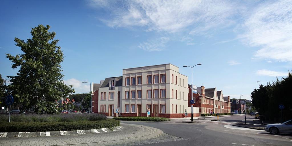 Oegstgeest, De Pointe Voorbeeld 2 Oegstgeest, De Pointe Voor deze binnenstedelijke locatie werd in zes weken tijd het ontwerp voor de omgevingsvergunningsaanvraag gemaakt.