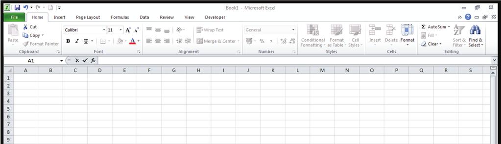 Excel Beginners 2010 Hoofdstuk 1 Kennismaking Excel Excel is een spreadsheetprogramma.