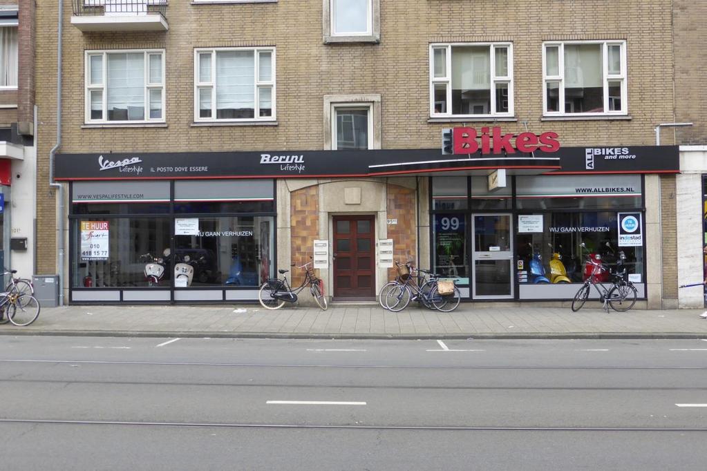 VRIJBLIJVENDE PROJECTINFORMATIE TE HUUR Multifunctionele winkelruimte op de Jonker Fransstraat 95-99 te Rotterdam-Centrum Object Multifunctionele winkelruimte met breed front gelegen aan de Jonker