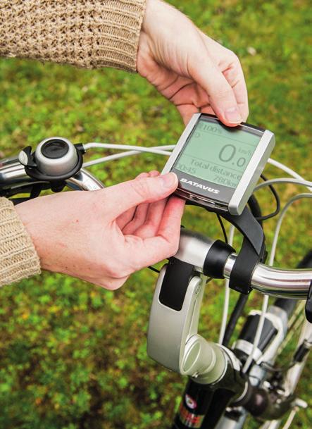 Indien je elektrische fiets een afneembaar display heeft, berg je dit best op wanneer je je fiets wegstalt.