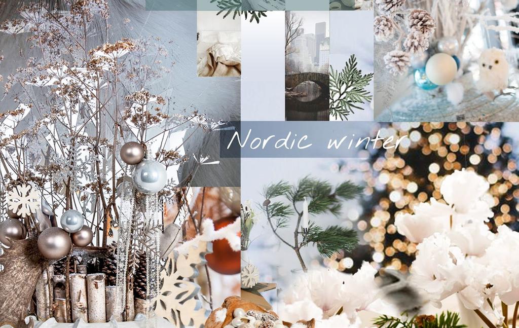Voor jou betekent kerst een serene, pure winterse sfeer waar jouw gasten zich een moment wanen in een Scandinavisch landschap met besneeuwde dennenbomen, kerststerren, warme bontkleden en eyecatchers