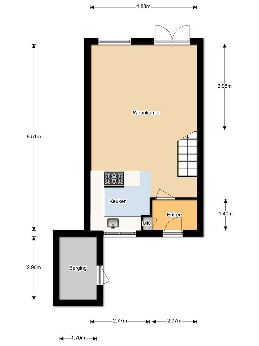 Aan deze plattegrond kunnen geen rechten worden ontleend.