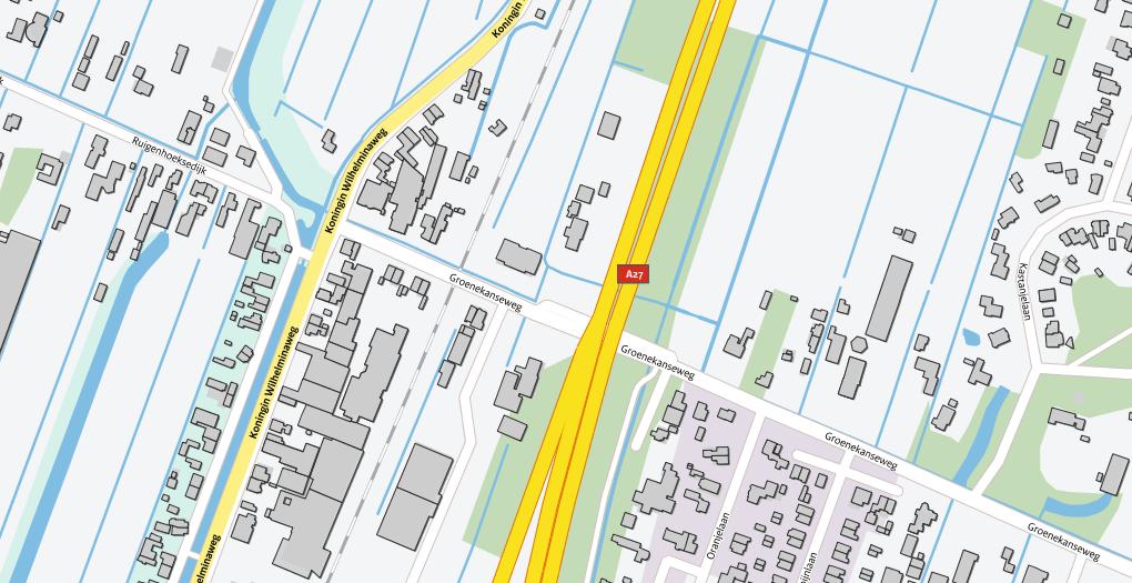 TNO-rapport TNO 2014 R11606 16 / 21 Er zijn verschillende mogelijkheden denkbaar om dit te voorkomen, bijvoorbeeld door de bovenste 4 meter van het 7 meter hoge scherm aan de achterzijde