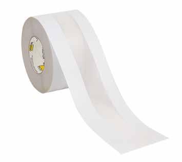 MorgoDuo tape Schutlaag Dikte (zonder schutlaag) Dubbelzijdig klevende tape vervaardigd uit PVC- folie, tweezijdig voorzien van een transparante syntese kautschuk Silikonenpapier, geel Ca.