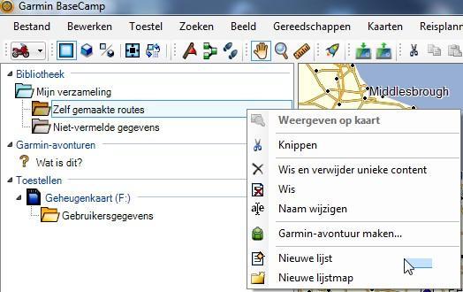 opgeladen zijn op jouw PC en GPS-toestel, starten we met