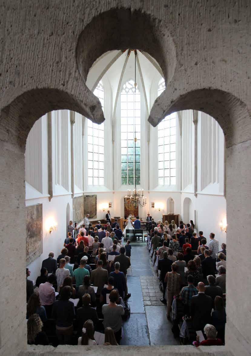 Ook hier is een prachtig orgel. Burgerlijk huwelijk In 2015 heeft de gemeente Amersfoort de Sint-Joriskerk als trouwlocatie aangewezen.