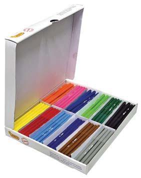 Kleuren Viltstift Washable Maxi Uitwasbaar 12 geassorteerde kleuren J1748 1.