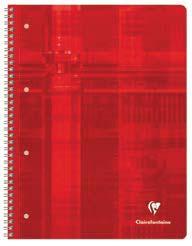 .. Notebook Ft 23,2 x 29,7 cm (A4+) Papier van 80 g/m² 160 bladzijden (80 vel) Geruit 5 mm Harde kaft Met dubbele