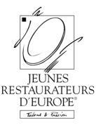 JEUNES RESTAURATEURS D EUROPE MENU Het JRE menu is een speciaal samengesteld menu bereid door onze chef-kok Jeroen van Brecht Gegrilde makreelfilet met tabouleh, krokante koekjes van filodeeg met