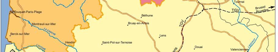 bestaande uit de Belgische Westhoek en kustzone en het Franse arrondissement