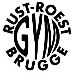 KONINKLIJKE TURNKRING RUST-ROEST BRUGGE vzw Nijverheidsstraat 116 8310 Assebroek 0495 20 87 24 0496 29 37 05 E-mail: info@rrb-gym.