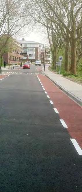 Een fietspad is meestal de oplossing, maar bij de GOW met maximumsnelheid 50 kilometer per uur kan dat ook een fietsstrook zijn.