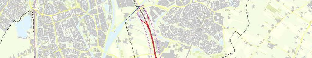Nieuwe Houtenseweg (voormalige stadskwekerij) 6: Mauritsiuslaan 7: Galecopperbrug 8: Aansluiting Houten, oostzijde 9: Inundatiekanaal nabij!! 7! 6!! 9 8! 5! 0 500.000.