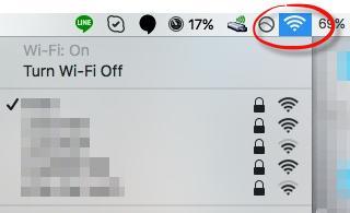 V-4. Mac 1. Klik op het Wi-Fi-pictogram in het menu rechtsboven in het scherm en selecteer het Wi-Fi-netwerk EdimaxEXT.