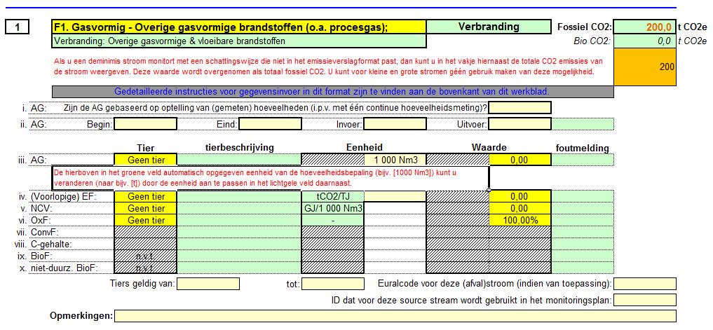 Wijziging format