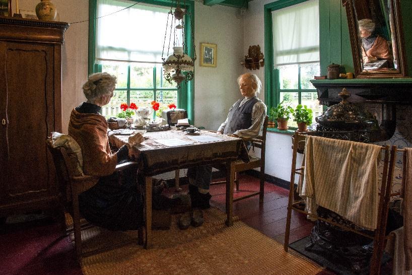 Van daaruit zijn we naar het juttermuseum in Buren gereden.