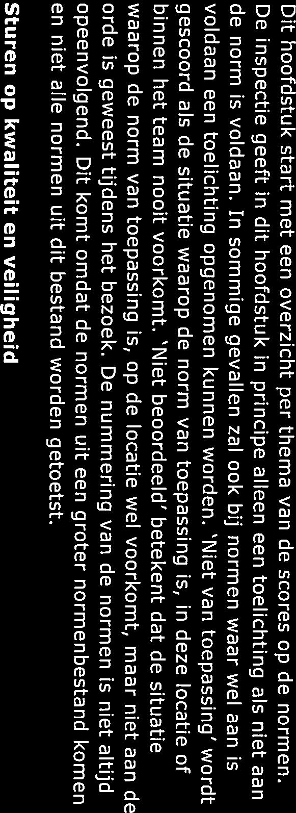 De inspectie geeft in dit hoofdstuk in principe alleen een toelichting als niet aan 3 Resultaten hertoetsbezoek probleem op te lossen.