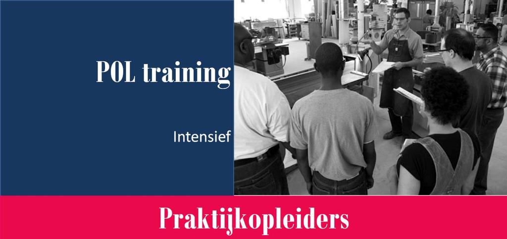 Samenvatting In de POL training leer de deelnemer belangrijke didactische uitgangspunten waarmee hij anderen kan helpen bij het leren.