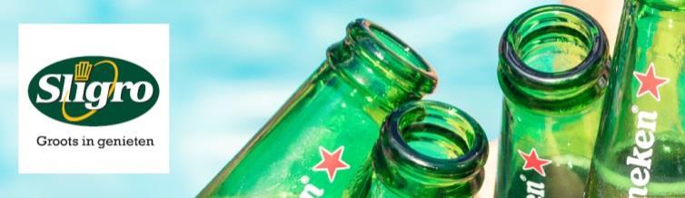 Strategische samenwerking Sligro en Heineken Op 9 mei 2017 hebben Sligro en Heineken aangekondigd op weg te zijn naar een strategische samenwerking.