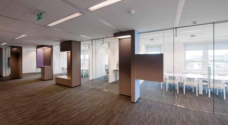 De Brauw Blackstone Westbroek - Amsterdam wand - SYSTEMS CLIP-IN SILENCE 1338 + SGG