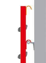 Enkele ladders Z 600 Stellingladders De stellingladder zorgt voor het veilig bereiken van stellingen en kan op iedere gewenste hoogte worden geaakt.
