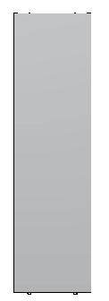 D D C C VERTICAAL / VERTICAL / TECHNISCHE TEKENINGEN / DESSINS TECHNIQUES Recht onderblok witte thermostaatknop Collecteur droit avec tête thermostatique blanc Set bestaat uit: 1 onderblok met