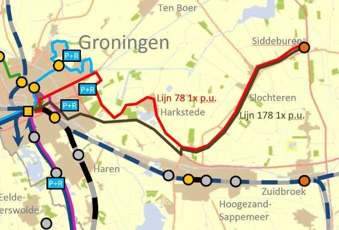 Dienstregelingsvoorstellen per 3 september 2017 Groningen Stad De voorstellen voor wijzigingen in de stad Groningen (en omgeving) per 3 september 2017 betreffen de invoering van de tweede fase van de