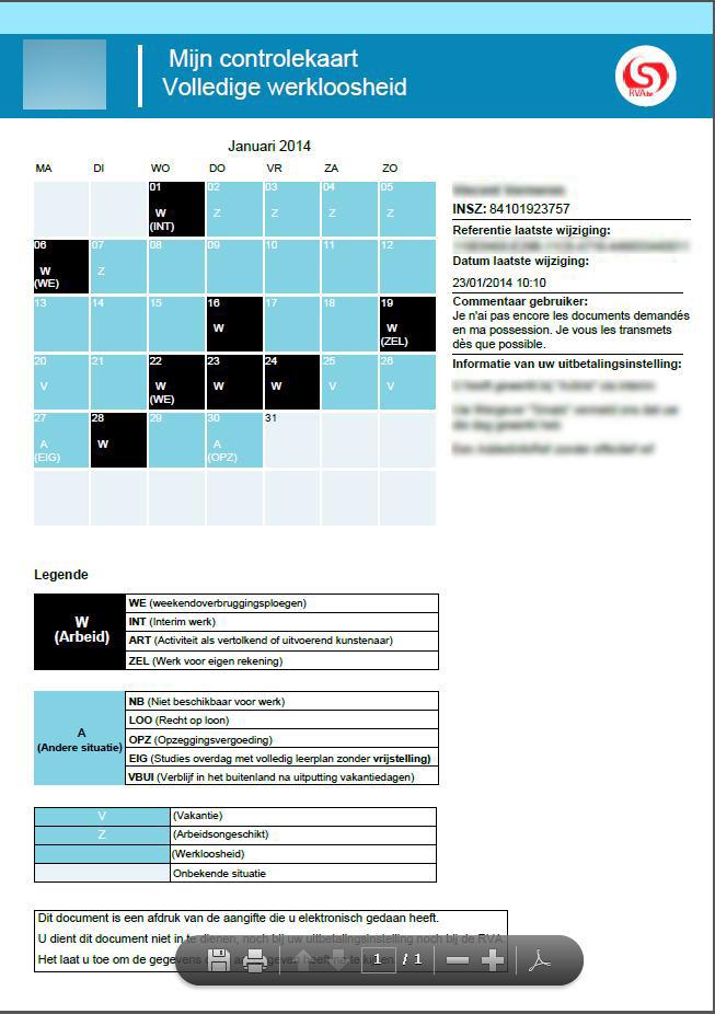 Om de PDF te creëren, heeft u 2 mogelijkheden: 1.