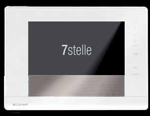 Comelit I Video-deurintercom Easycom 7stelle Easycom van Comelit is een kleine, compacte en moderne deurintercom voor wandopbouw, die eenvoudig in het gebruik is.