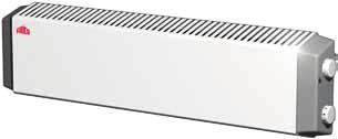 Thermowarm TWT100 TWT200 TWTC 3 TWT300 300-1000 W Elektrische verwarming 18 modellen Thermowarm Eenvoudig te plaatsen convector in verschillende designs Toepassing De Thermowarm is een serie