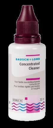 0% w/v Bausch & Lomb Conditioning Solution Actieve bestanddelen Polyaminopropyl biguanide 0.