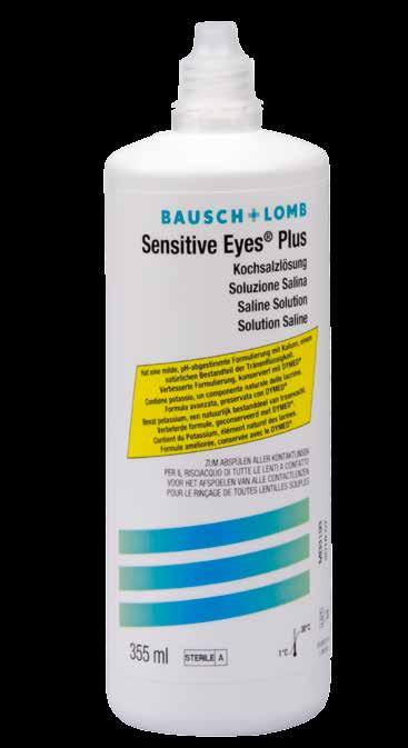 Sensitive Eyes Saline Solution Afspoelvloeistof voor zachte