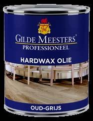 Met Gilde Meesters Hardwax Olie Blank behandelde vloeren zijn eenvoudig te onderhouden.