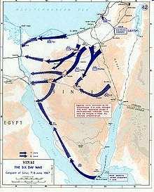 Verloop Egyptisch front Egyptisch front stort ineen Chaotische terugtocht Egyptische troepen Israel stoot in drie dagen