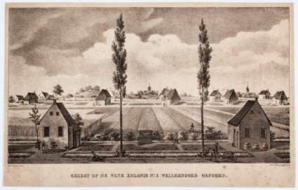 Kolonistenwoningen in Willemsoord Maar Jan Everts Hazelhoff en zijn gezin deden het er helemaal niet slecht.