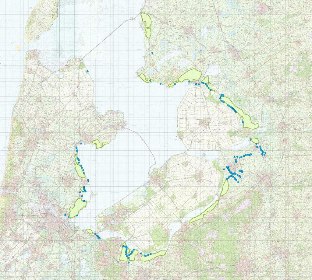 Zeldzame randlandschappen: half verdronken land Onbebouwd