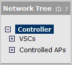 4.1 SNMP Qmanage stuurt via het SNMP-protocol commando s naar het access point en ontvangt ook informatie (traps) via SNMP. 4.1.1 Stappen 1. Ga in de Network Tree naar Controller; 2.