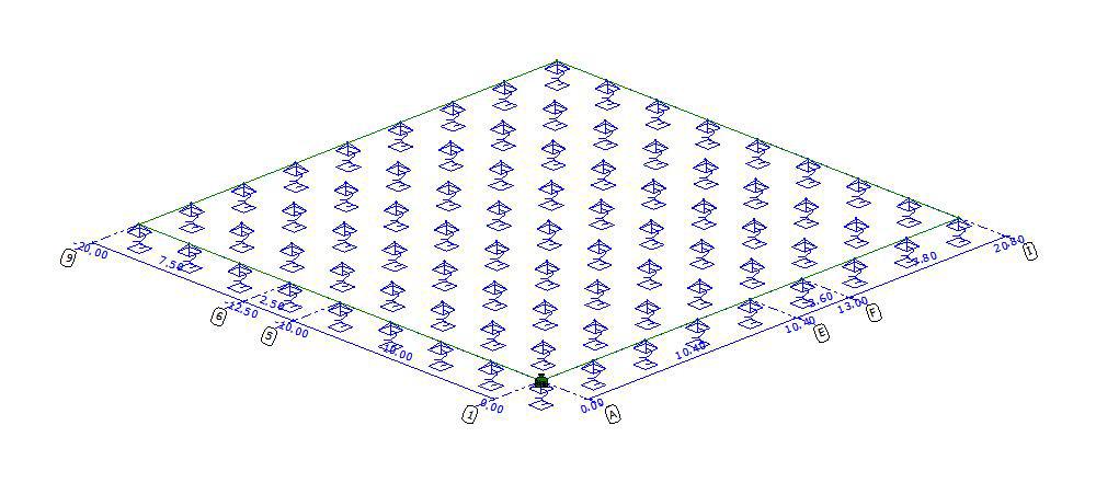 AFB. LASTEN B.G.1 PERMANENT AFB. LASTEN B.G.2 VERDEELDE VERANDERLIJKE BELASTING BELASTINGSGEVALLEN Gebied/Polylijn Type Type Richting B.G.1: Permanent R83 Gebied qg Z B.G.2: Verdeelde veranderlijke belasting R84 Gebied q Z - - - - LASTEN VERTICES Gebieden Punt X Y Z Lastwaarde R83 V86 1.