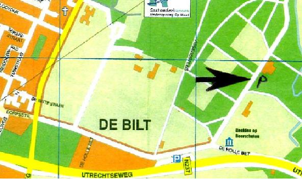 3 e avond: op de parkeerplaats van het gebouw van het Utrechts Landschap bij Beerschoten (200 meter voorbij Motel Biltsche Hoek linksaf).