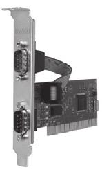 PU006V2 Sweex 2 Port Serial PCI Card Inleiding Stel de PU006V2 niet bloot aan extreme temperaturen. Plaats het apparaat niet in direct zonlicht of in de dichte nabijheid van verwarmingselementen.
