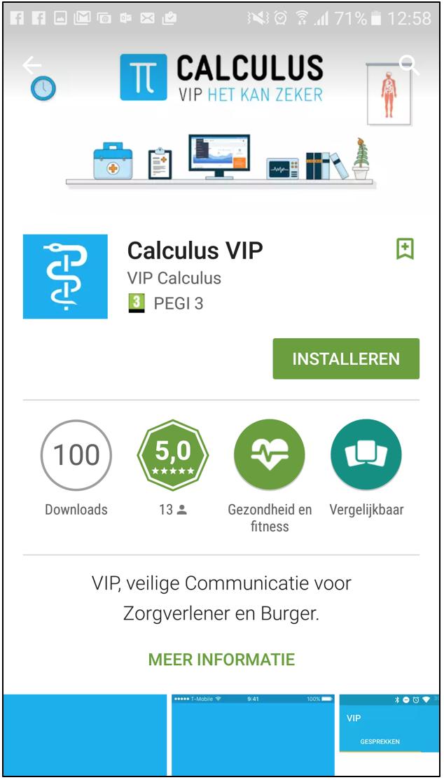 Handleiding beginnen met de Calculus VIP app Voor
