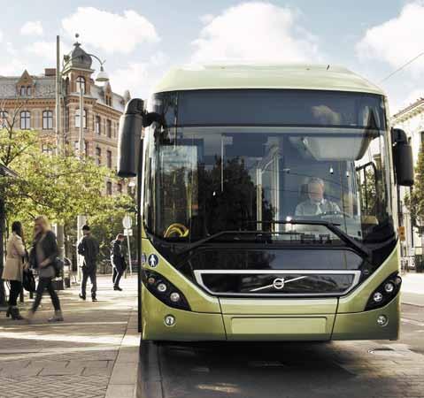 Bussen maken deel uit van de visuele indruk van een stad, en moderne steden vragen om moderne bussen. De Volvo 7900 oogt indrukwekkend.