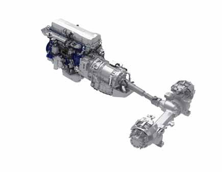 4,8 kwh capaciteit en Volvo EMS motorregelsysteem.