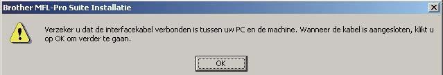 Geruikers vn Windows XP/XP Professionl x64 Edition hoeven enkel een ogenlik te wchten; de instlltie vn de Brother-drivers strt nmelijk utomtisch. De vensters verschijnen een voor een.